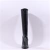 Miss Elastic Pointed High Heel Knee High - Black